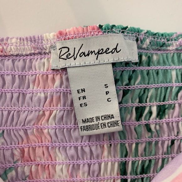 Tropical print crop top - Picture 3 of 3